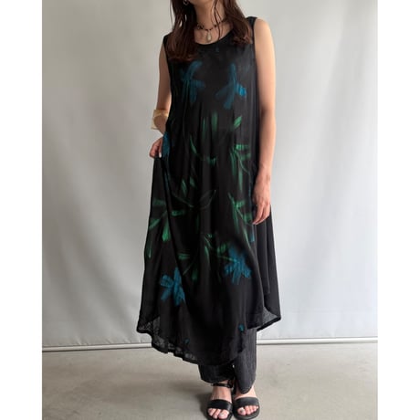 Botanical seer dress