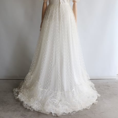 【RENTAL】Tulle lace wedding dress