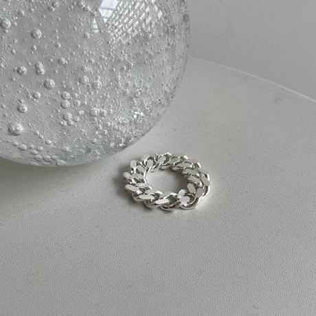 silver 925 ring (chain)