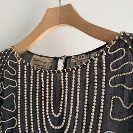 Bead embroidery tops