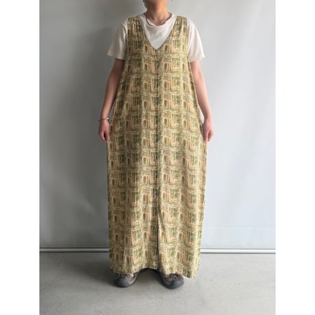 Natural pattern dress