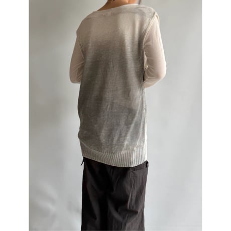 Gradient zip tops