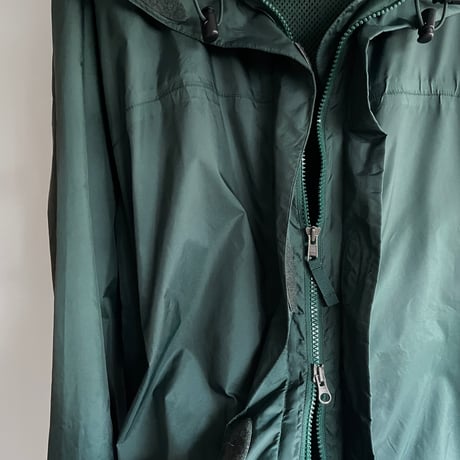 Green outdoor jacket
