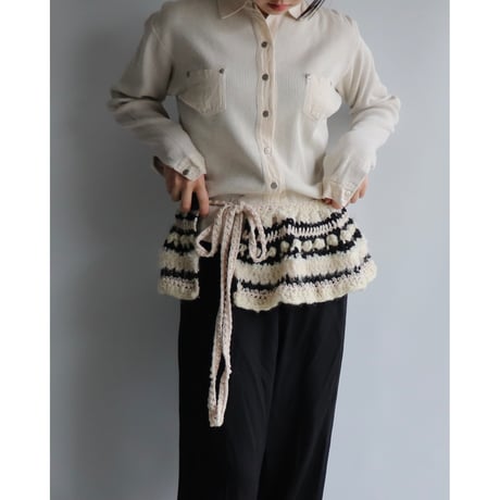 Peplum knit