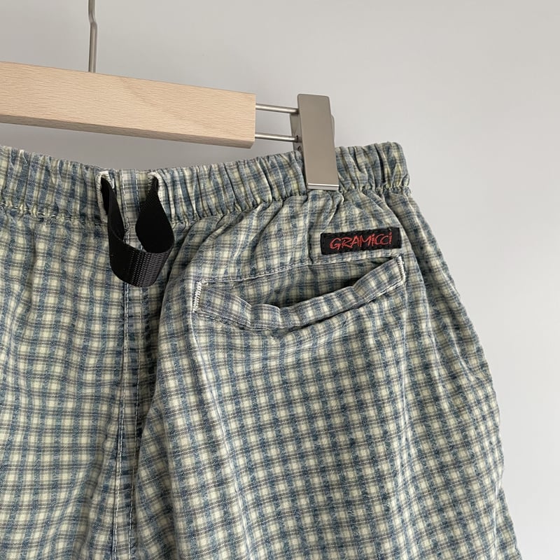 Gramicci check short pants | and C
