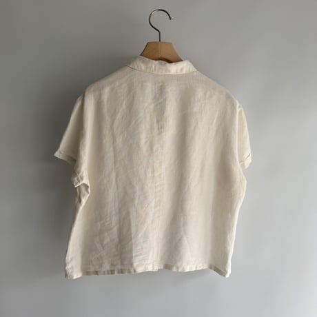 Linen short sleeve shirt