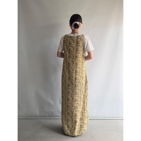 Natural pattern dress