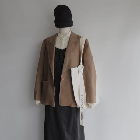 brown jacket