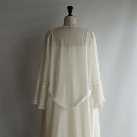 【RENTAL】Gauze long gown