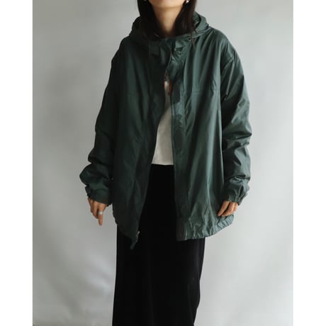Green outdoor jacket
