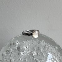 silver 925 ring (moon)