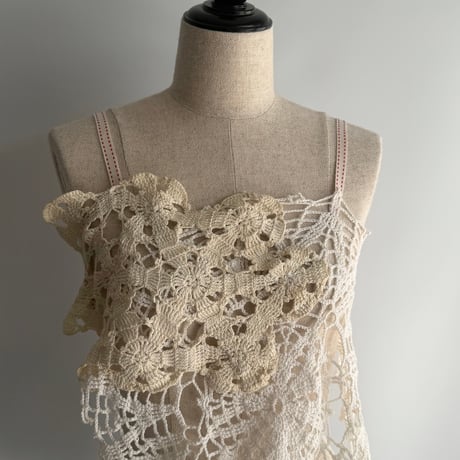 lace bustier（red ribbon）