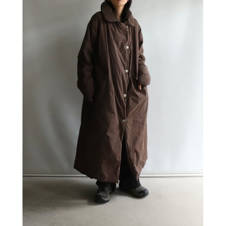Cotton down long coat