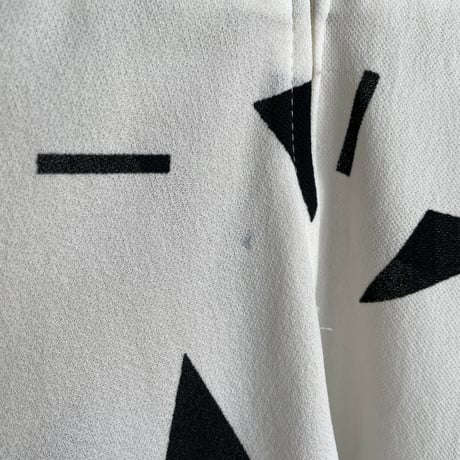 80's triangle dress