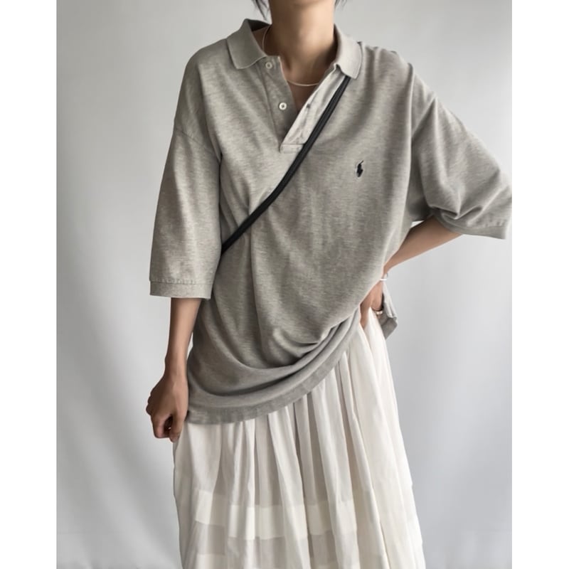 Ralph Lauren polo shirt (gray) | and C