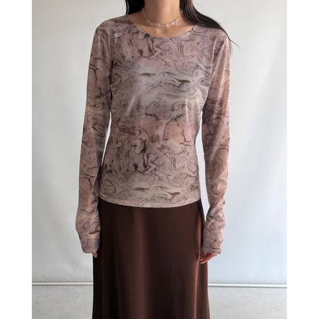 Nuance sheer tops