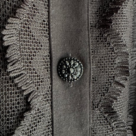 Fringe design lace jacket
