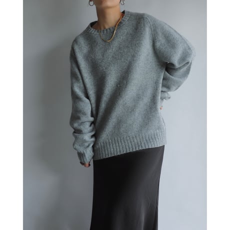 Simple light blue knit
