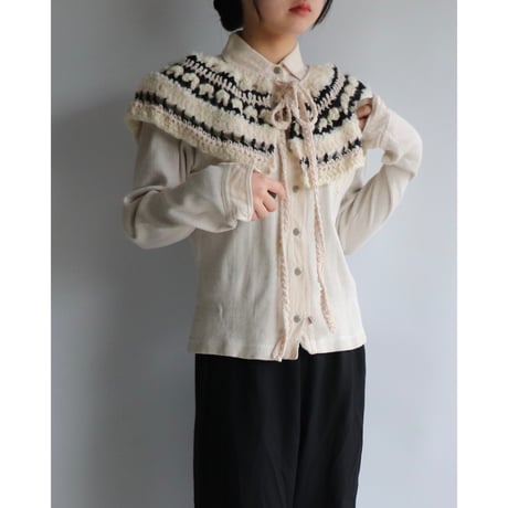 Peplum knit