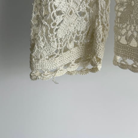 white lace cardigan
