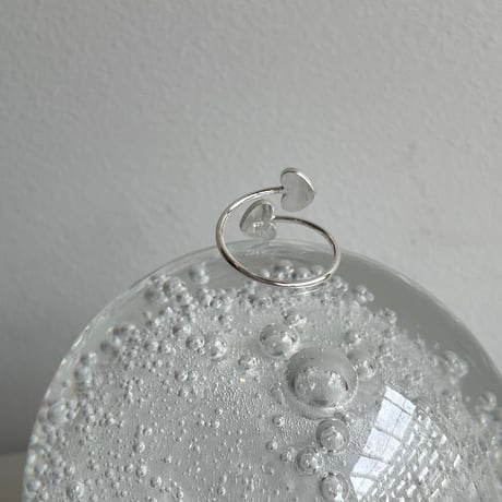 silver 925 ring (heart)
