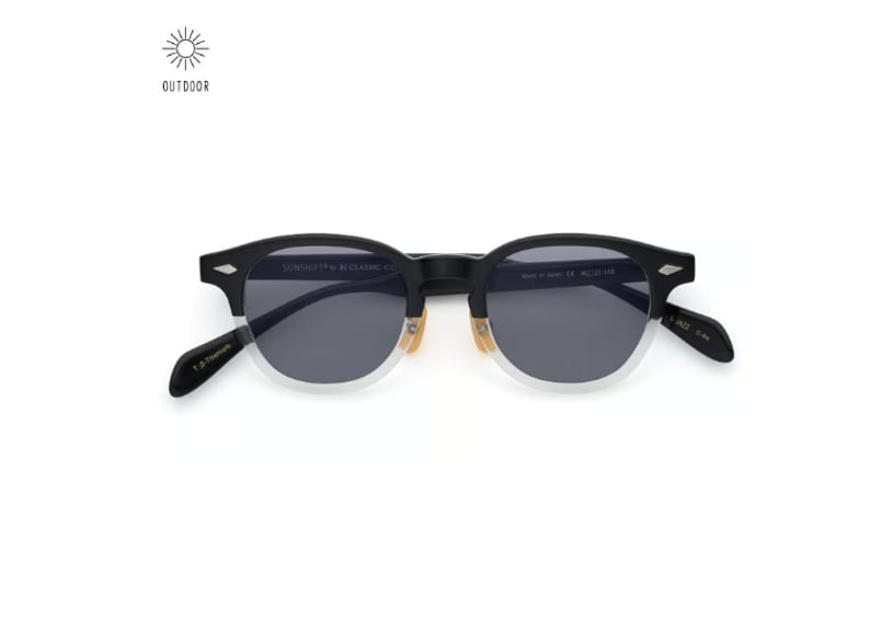 SUNSHIFT® / S-JAZZ 8a ブラック-クリアⅡ（SUNSHIFTレンズ：クリ