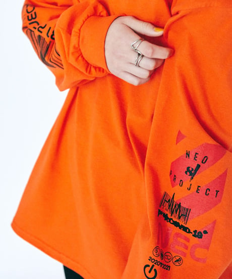 NEO81PROJECT    / weather    長袖Tシャツ/ Orange/ 【フォトブック付き】