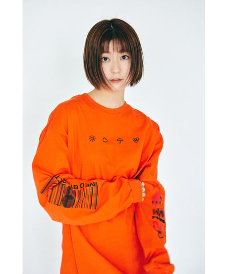 NEO81PROJECT    / weather    長袖Tシャツ/ Orange/ 【フォトブック付き】