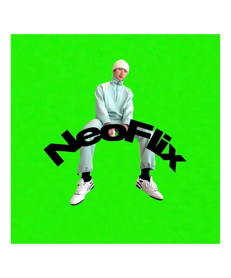 NEOFLIX 【ハーフジップタートルセットアップ】-SKY G- スカイグリーン