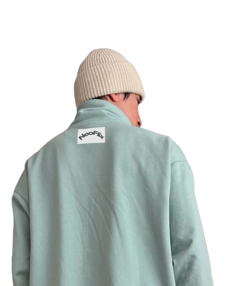 NEOFLIX 【ハーフジップタートルセットアップ】-SKY G- スカイグリーン