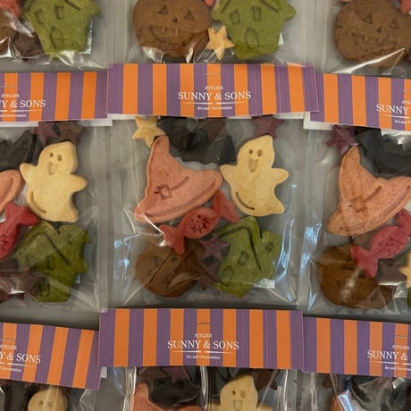 10月　ハロウィンアソート袋入りクッキー