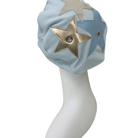 Atoutprix アットゥプリ    STAR コットンニットベレー帽　全2色