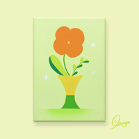 【原画】Flowers - Green&Yellow