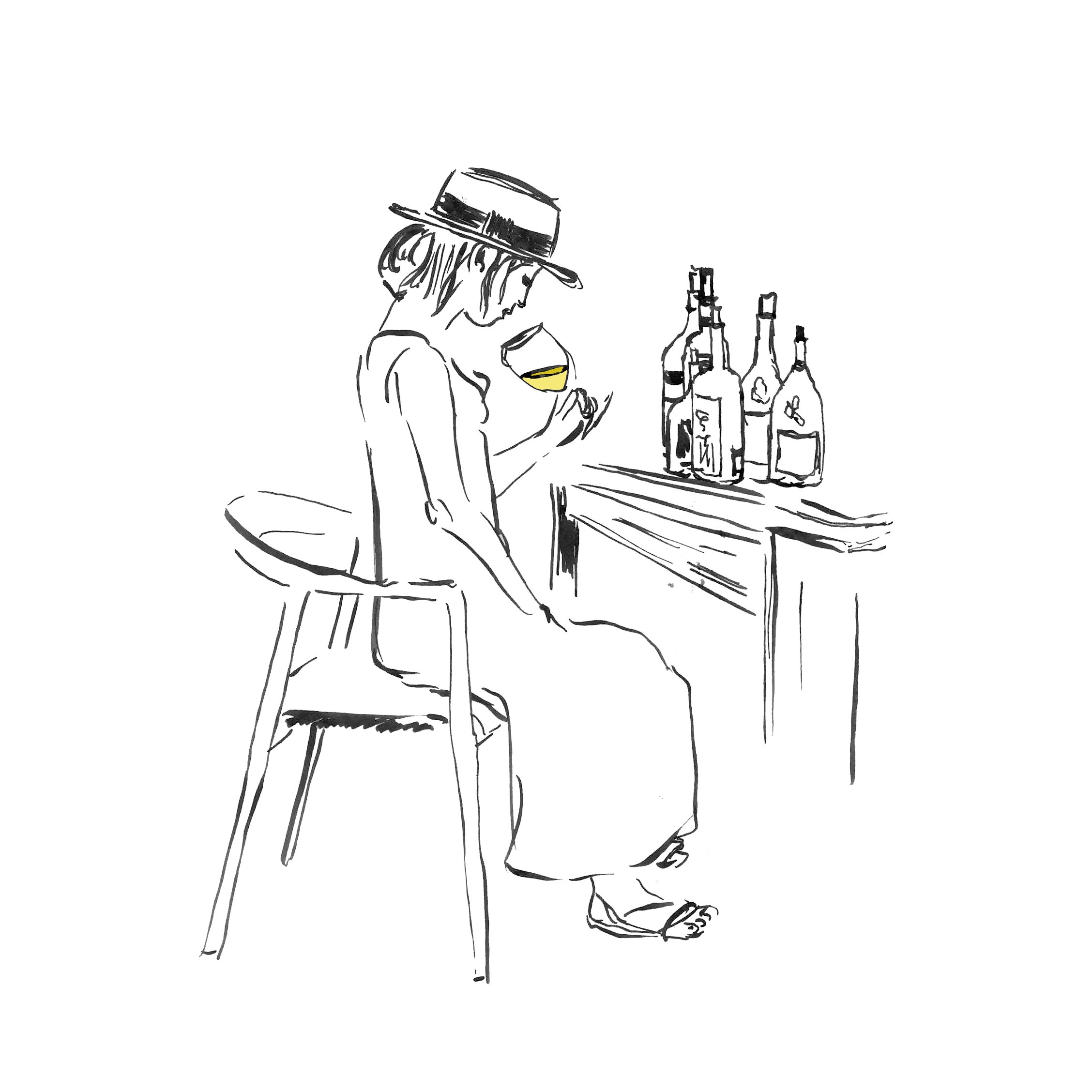 夏のワインお届けいたします