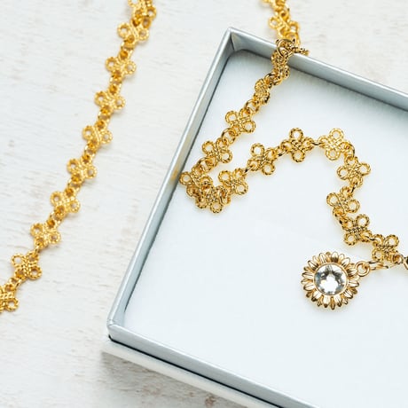 【まもなく完売】"sunflower" Face Mask Lanyard(Necklace Chain)【再販はありません】