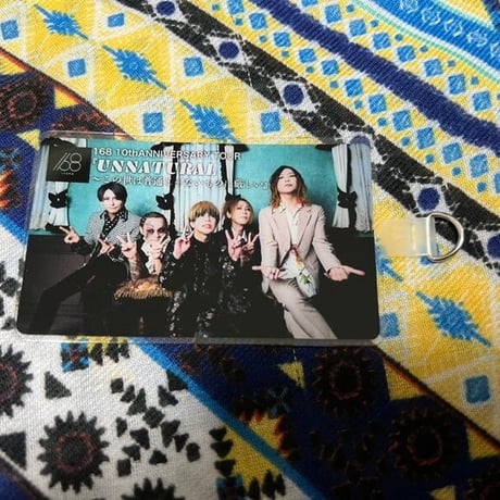 【ラスト1！】168 10thANNIVERSARY TOUR『UNNATURAL～この世は普通じゃないものに厳しい～』フォンタブ