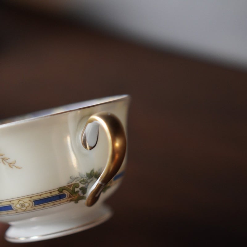 未使用1984限定品オールドノリタケナシカップ＆ソーサー1客 Noritake ノリタケ カップ＆ソーサー 果実 梨 ナシ 1984限定品
