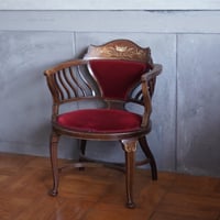 古い椅子 木製 ダイニングチェア 作業椅子 イス 古道具 アンティーク