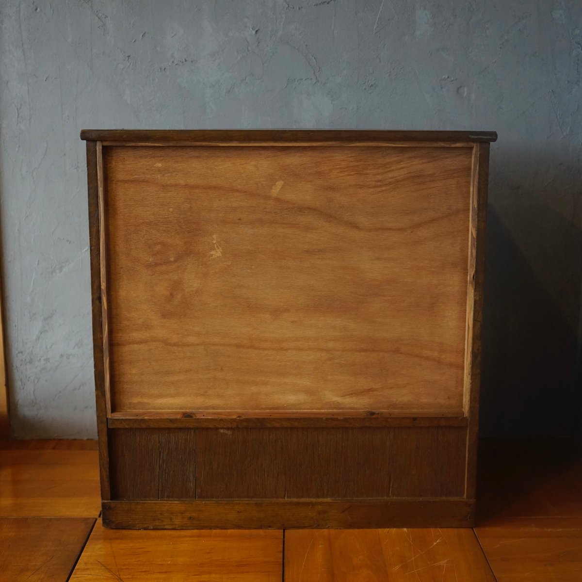 入力済】古いショーケース 食器棚 収納棚 木製 昭和初期 収納 古道具