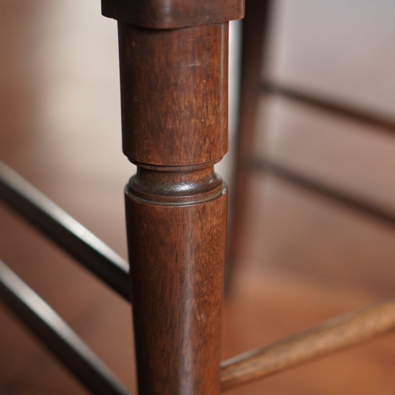 古い椅子 木製 ラダーバックチェア ダイニングチェア 古家具 古道具