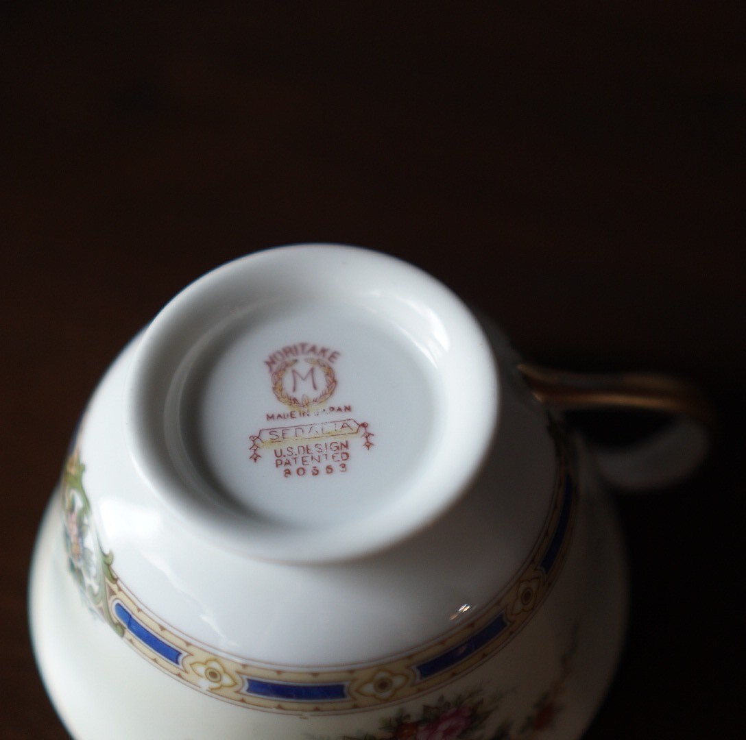 カップ&ソーサー C&S Noritake オールドノリタケ 日本陶器會社 カップ&ソーサー C&S Noritake オールドノリタケ 日本陶器會社