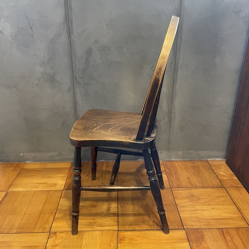 古い椅子 イギリス製 ウィンザーチェア ダイニングチェア 木製 イス 