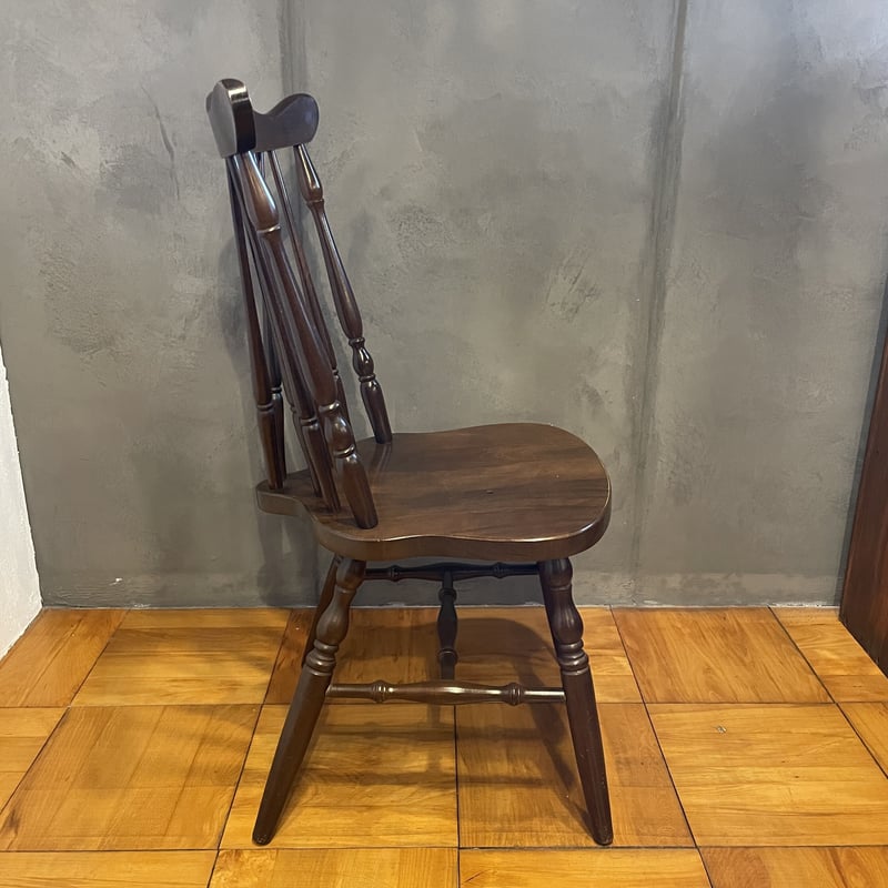 古い椅子 ウィンザーチェア 木製 ダイニングチェア イス 古道具 