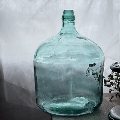 デミジョンボトル ガラス瓶 花瓶 ガラス インテリア フラワーベース 古道具 アンティーク ヴィンテージ