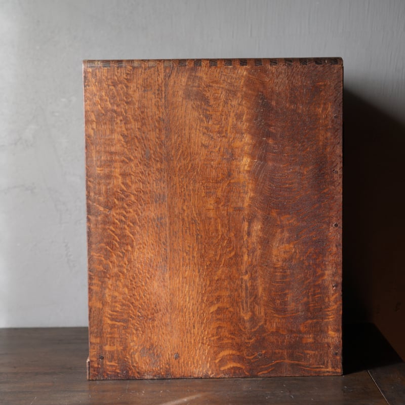 5杯小引出し 木製 小抽斗 引出し 収納棚 昭和初期 収納 古道具