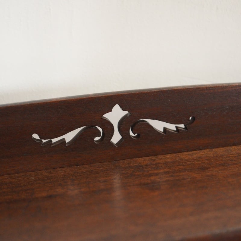 くさび棚 収納 棚 木製 飾り棚 本棚 昭和初期 古家具 アンティーク