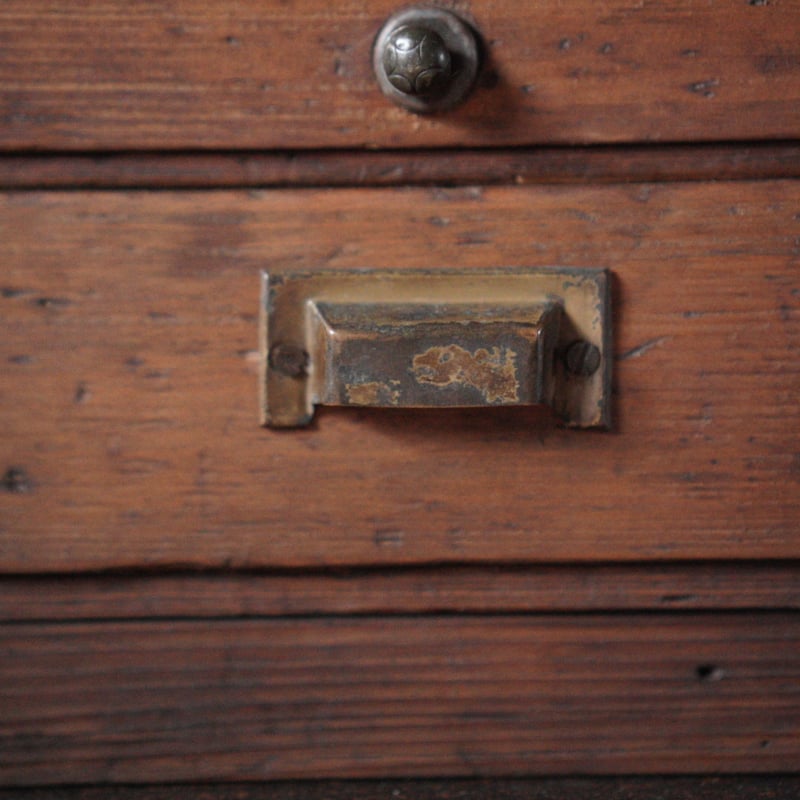 8杯小引出し 小抽斗 引出し 収納棚 昭和 収納 古道具 アンティーク