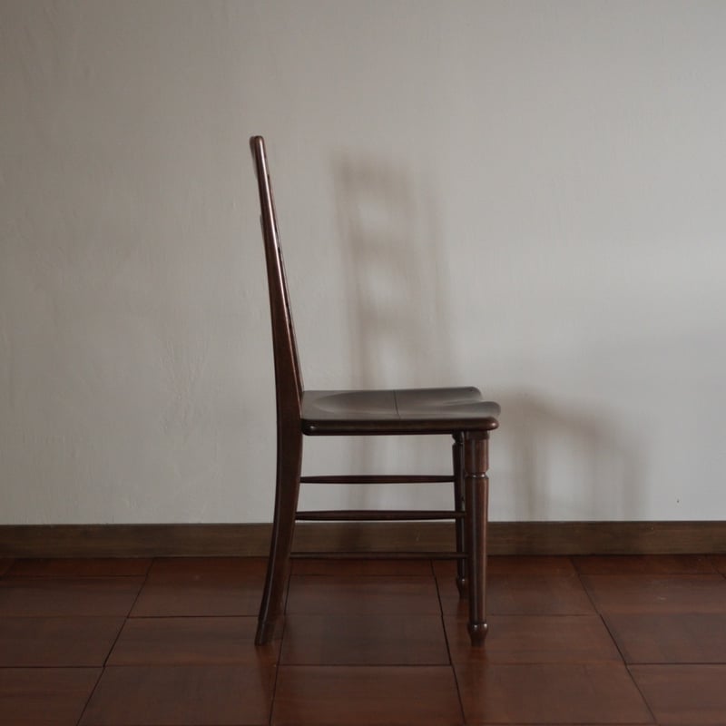 古い椅子 木製 ラダーバックチェア ダイニングチェア 古家具 古道具