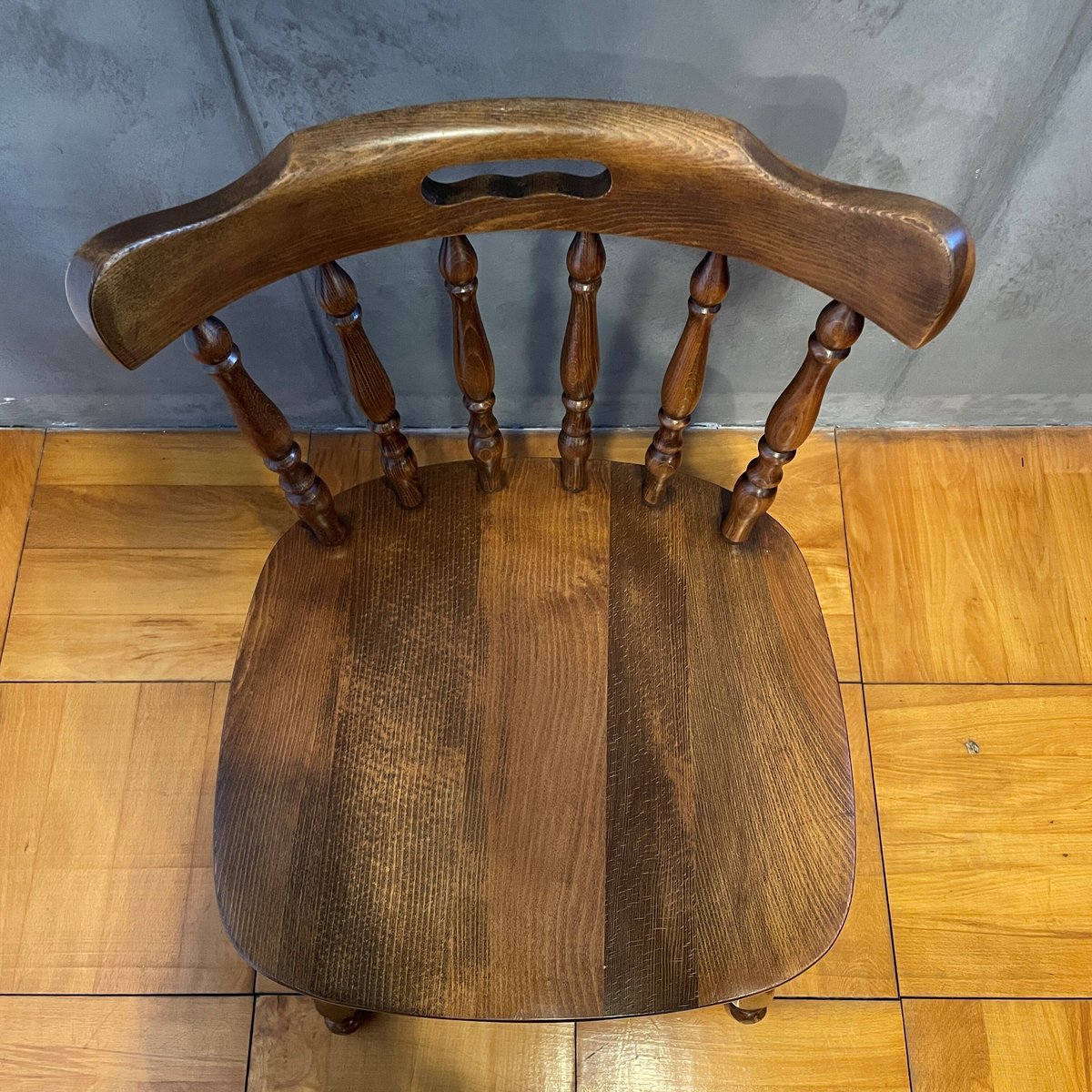 古い椅子 飛騨家具 ウィンザーチェア ミニチェア 木製 イス 古道具