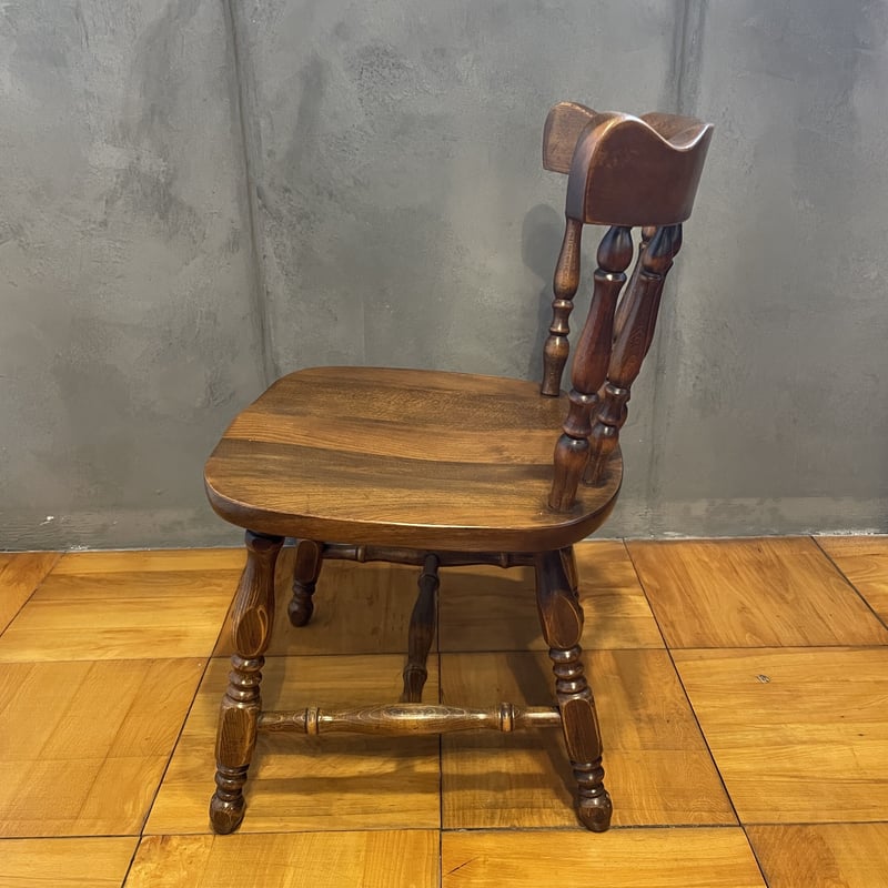 古い椅子 飛騨家具 ウィンザーチェア ミニチェア 木製 イス 古道具 